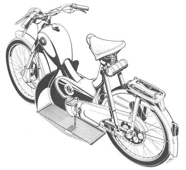 Kreidler Moped J 51 R
