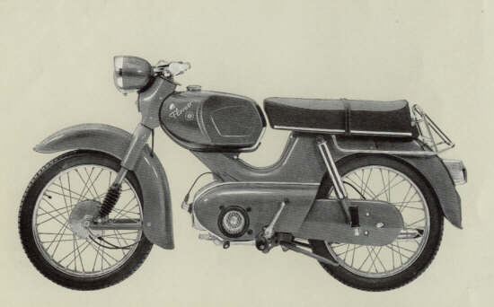 Florett Super Motorrad 1966 Schweden