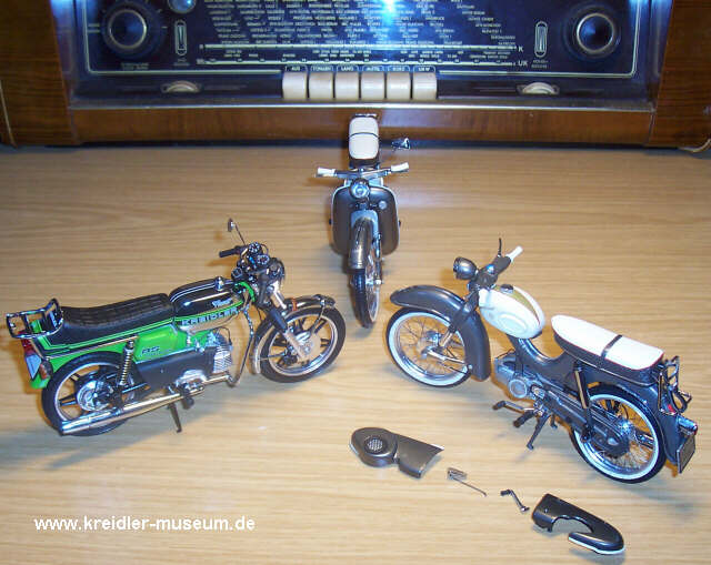 Schuco Kreidler Modelle